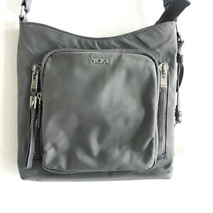 TUMI Voyageur Tyler Gray Men's Crossbody Travel Bag